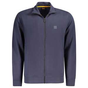 Hugo Boss Blue Cotton Sweater