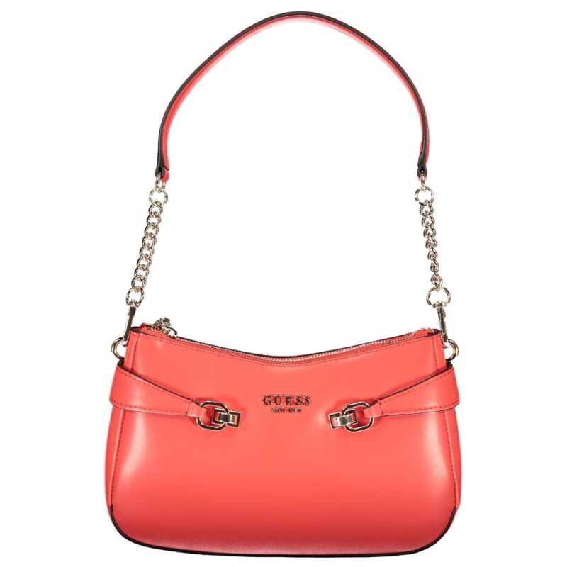 Guess Jeans Red Polyethylene Women Handbag, theFeinheit