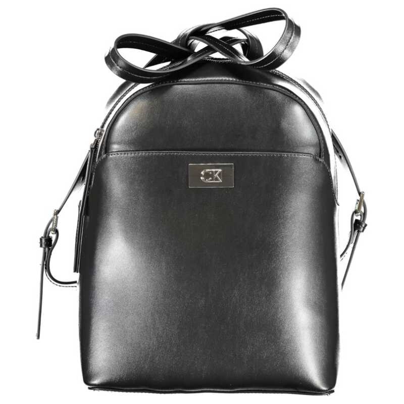 Calvin Klein Black Polyester Backpack, theFeinheit