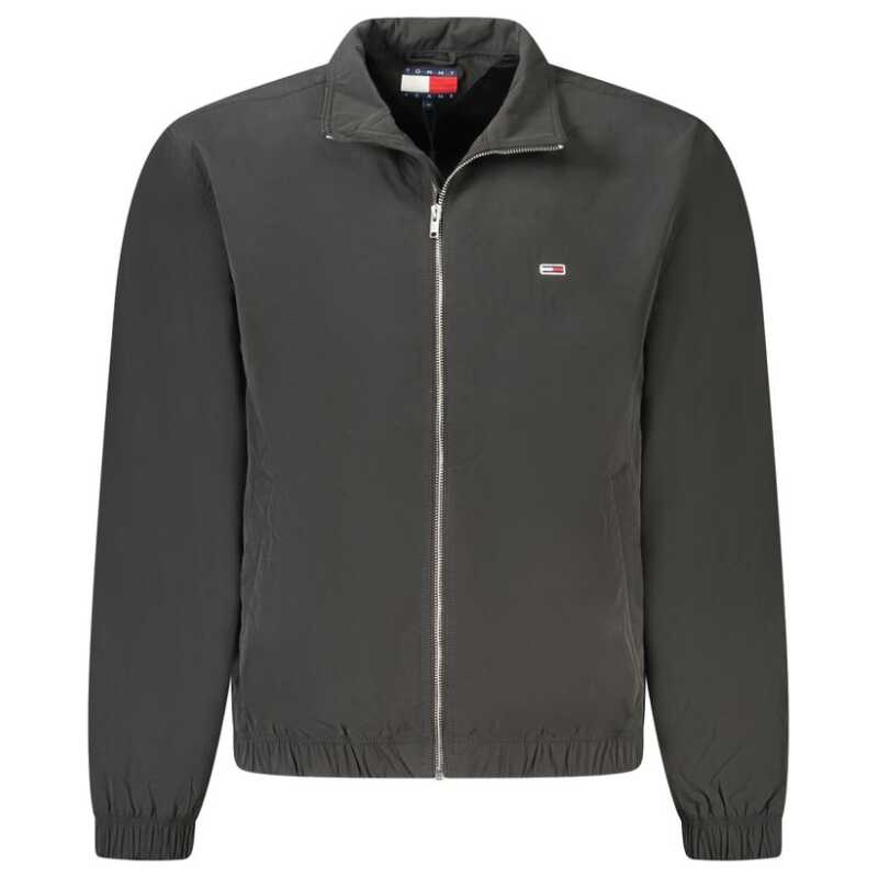 Tommy Hilfiger Black Polyester Men Jacket, theFeinheit
