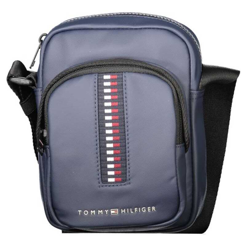 Tommy Hilfiger Blue Polyester Men Shoulder Bag, theFeinheit