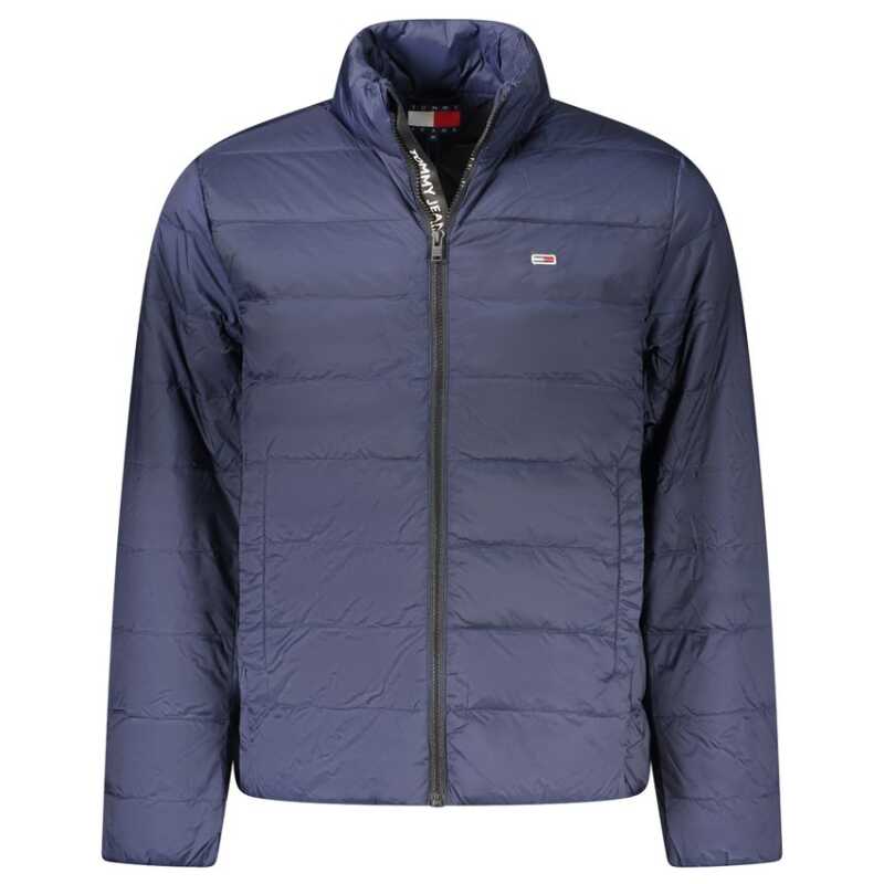 Tommy Hilfiger Blue Polyamide Men Jacket, theFeinheit