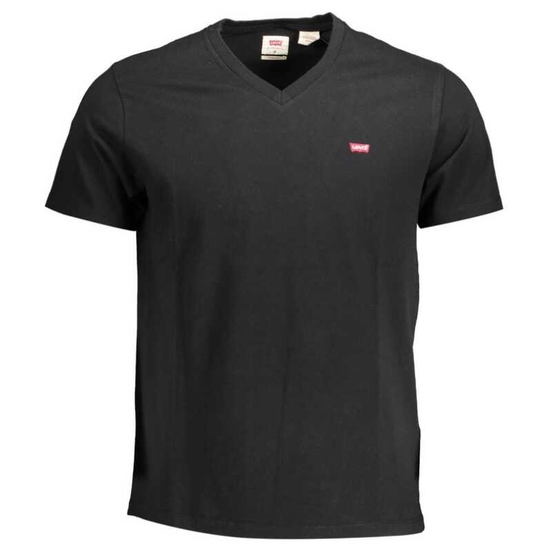 Levi&#8217;s Black Cotton Men T-Shirt, theFeinheit