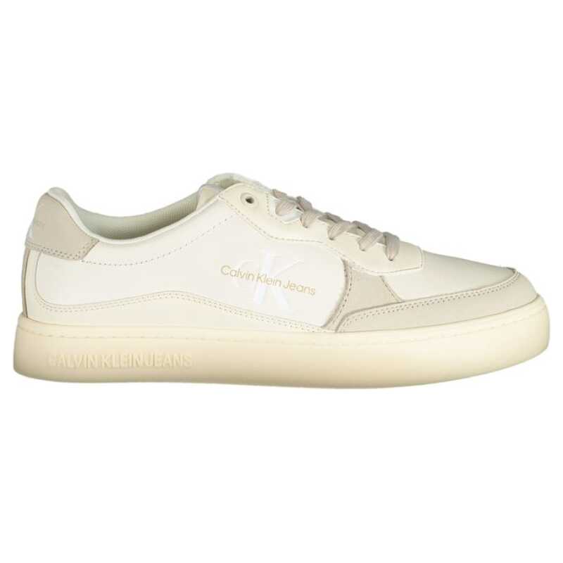 Calvin Klein Elegant White Sneakers with Contrast Accents, theFeinheit