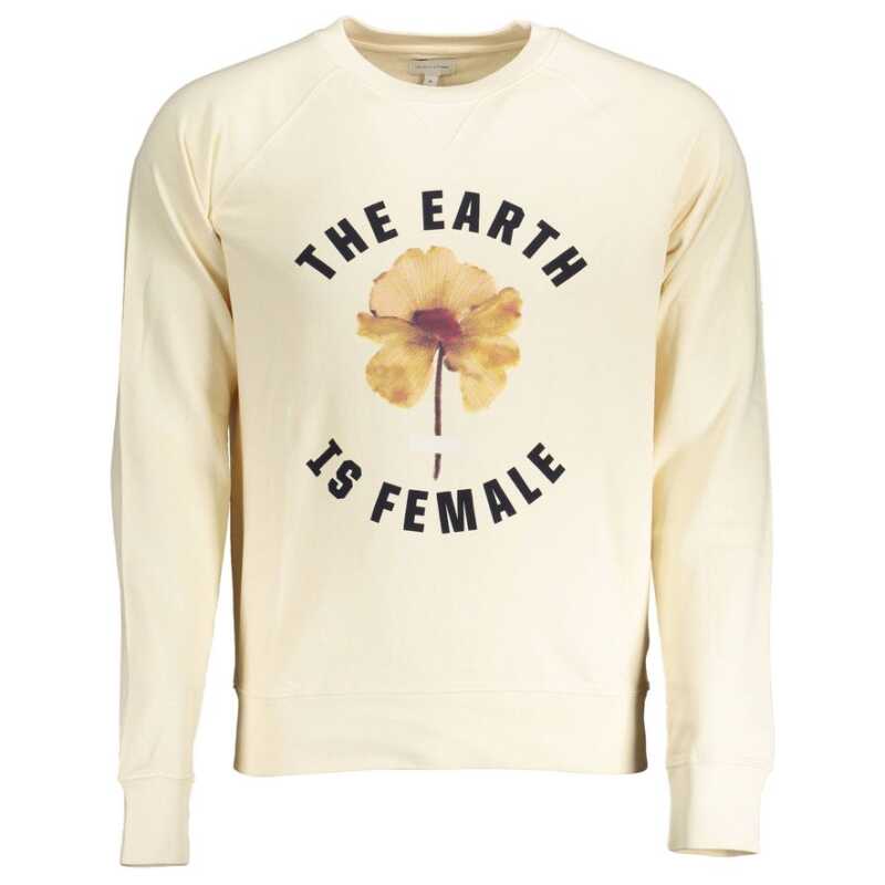 Gant Beige Cotton Men Sweater, theFeinheit