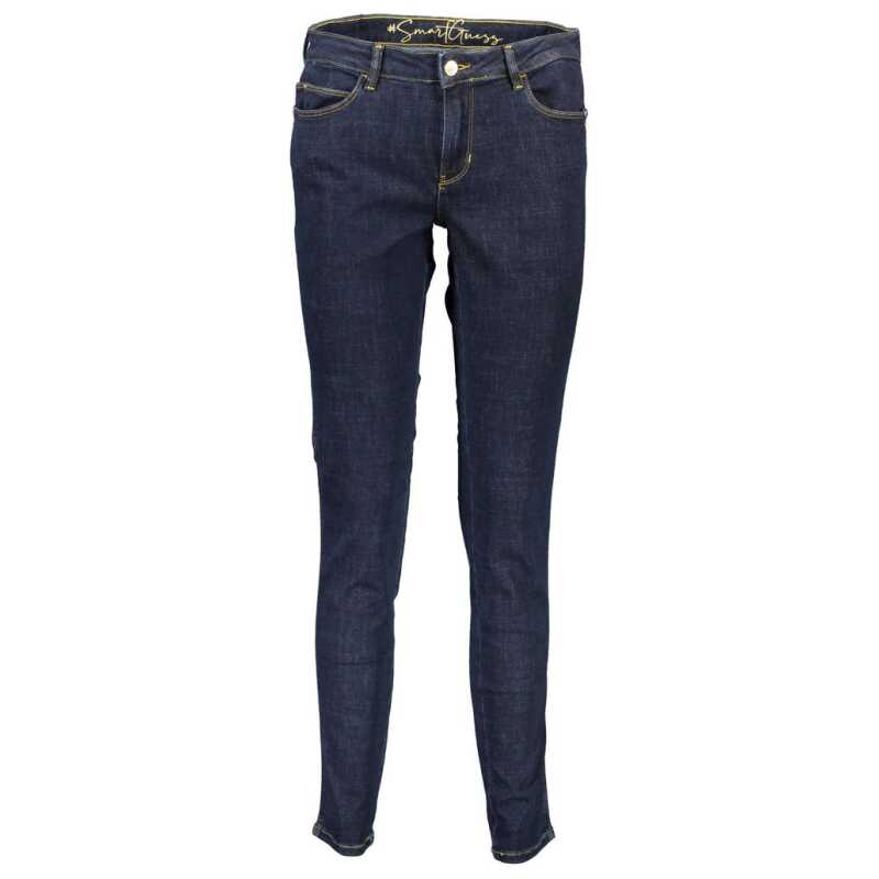 Guess Jeans Blue Cotton Women Jeans, theFeinheit