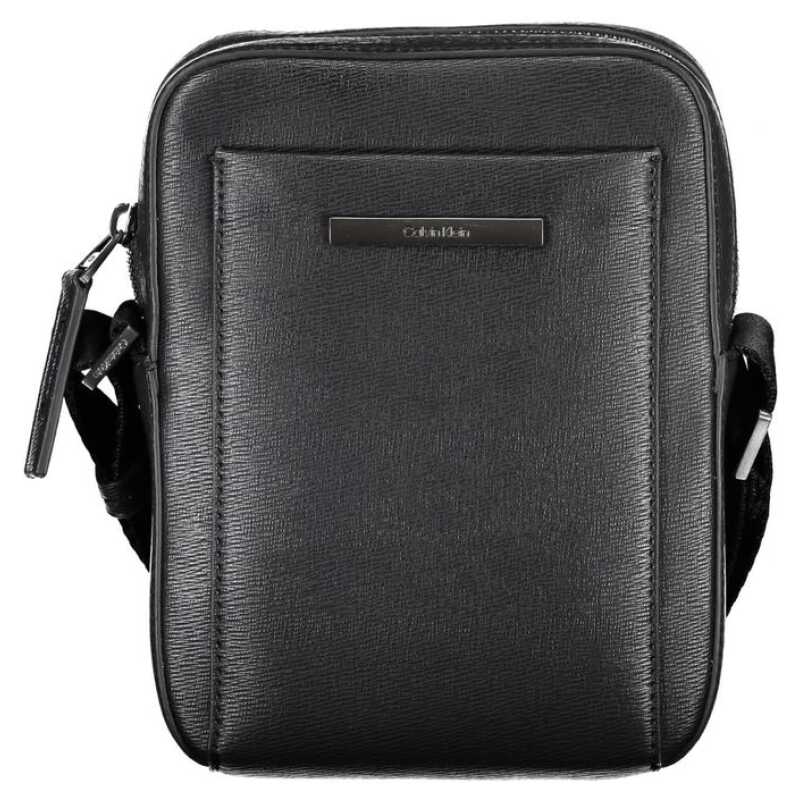 Calvin Klein Elegant Black Shoulder Bag with Sleek Detailing, theFeinheit