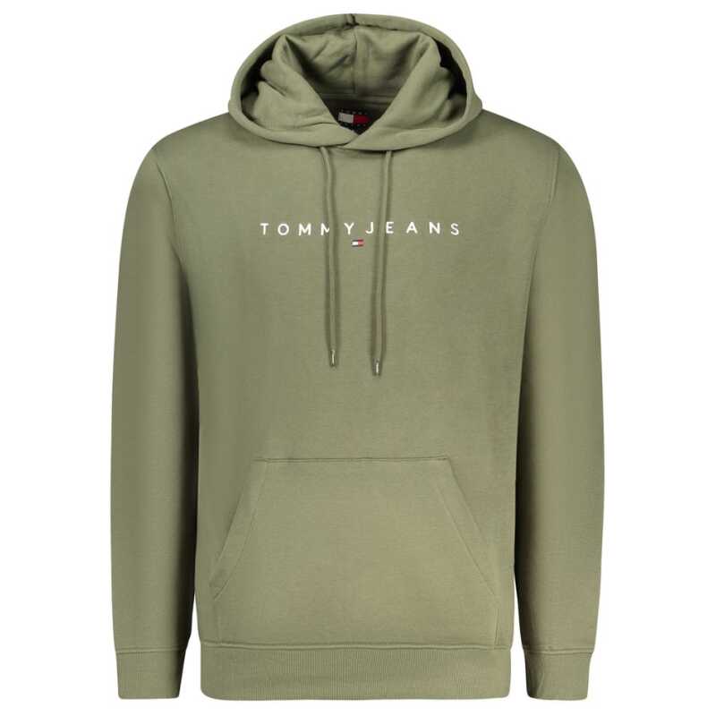 Tommy Hilfiger Green Cotton Men Sweater, theFeinheit