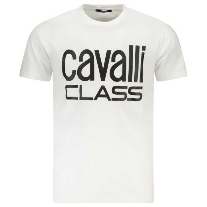 Cavalli Class White Cotton T-Shirt, theFeinheit