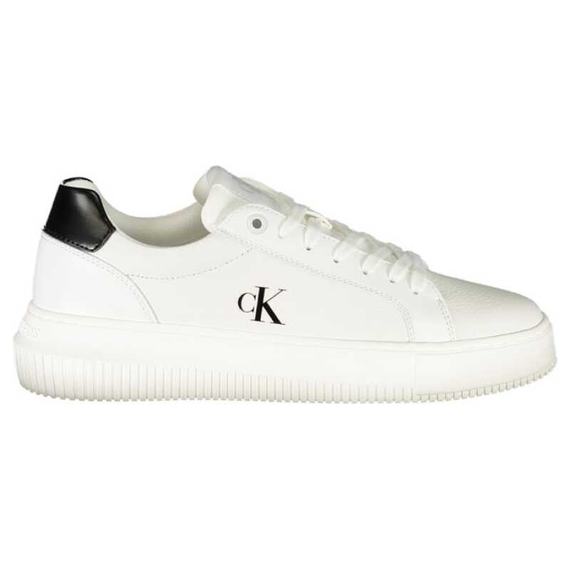 Calvin Klein White Leather Women Sneaker, theFeinheit