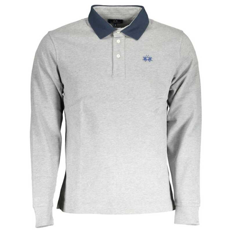 La Martina Brown Cotton Men Polo Shirt, theFeinheit
