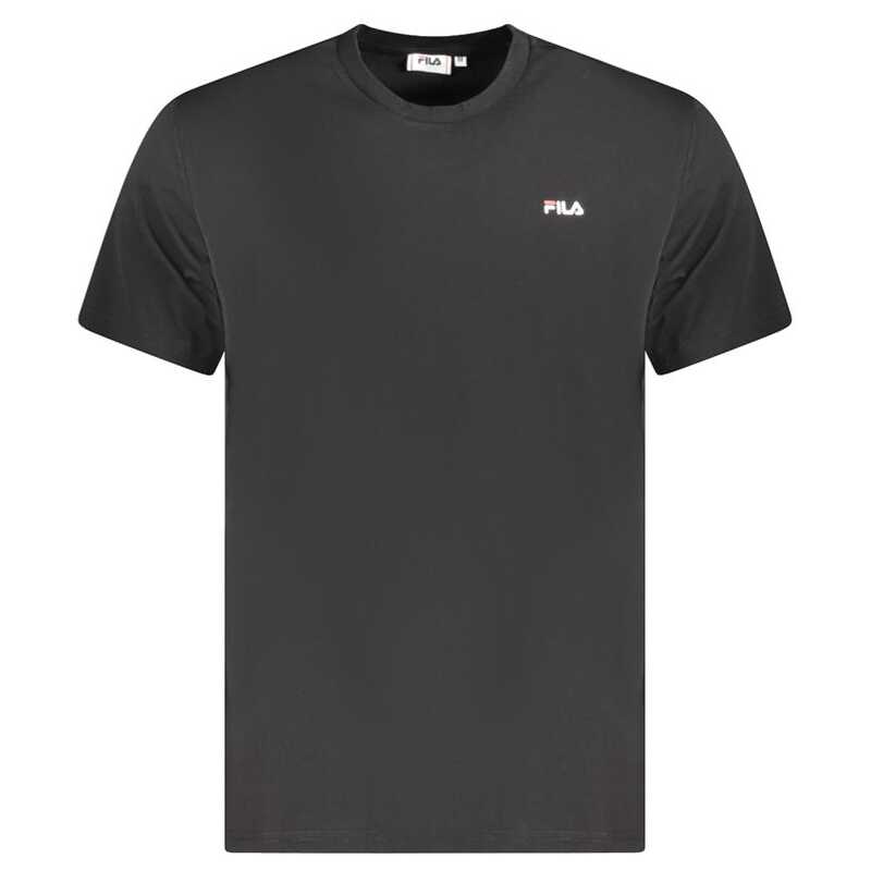Fila Black Cotton Men T-Shirt, theFeinheit
