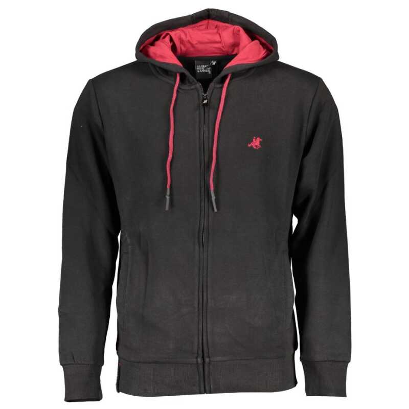U.S. Grand Polo Black Cotton Men Sweater, theFeinheit
