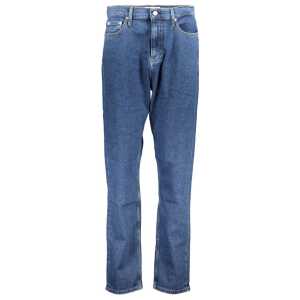 Calvin Klein Blue Cotton Jeans & Pant