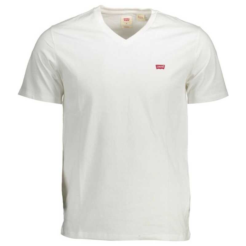 Levi&#8217;s White Cotton Men T-Shirt, theFeinheit