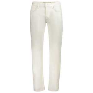 Guess Jeans White Cotton Men Jeans