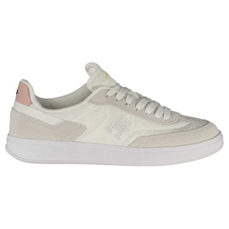 Tommy Hilfiger White Polyethylene Women Sneaker, theFeinheit