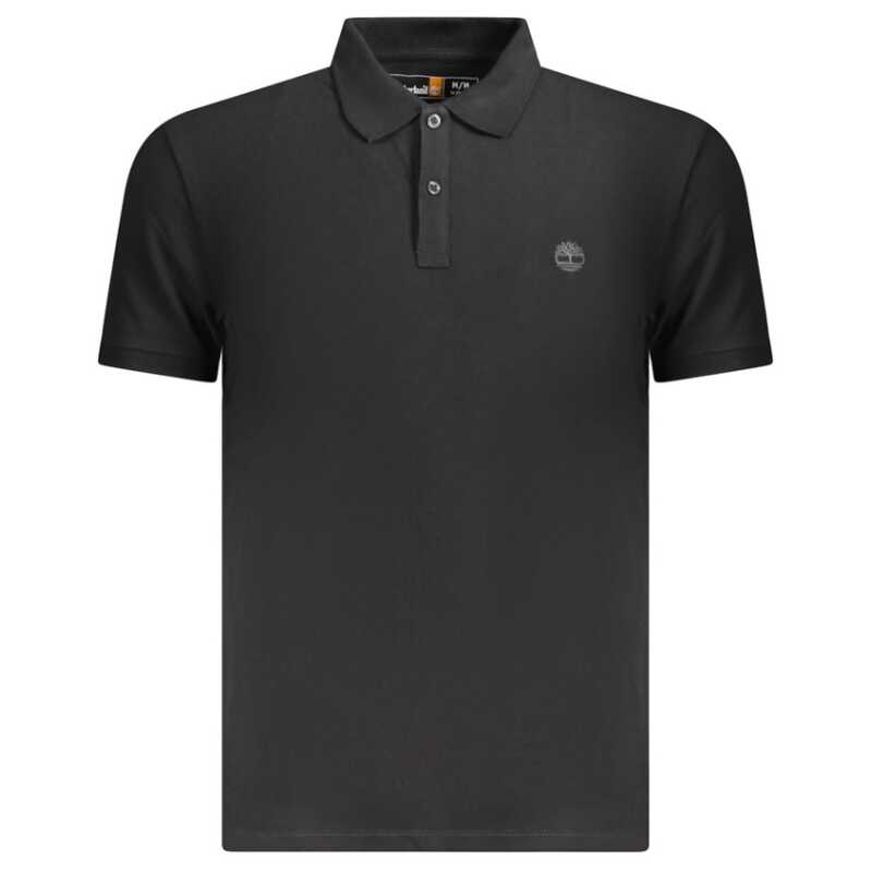 Timberland Black Cotton Men Polo Shirt, theFeinheit