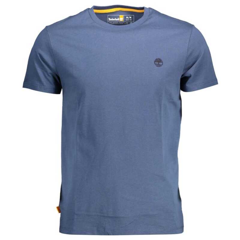 Timberland Blue Organic Cotton Men T-Shirt, theFeinheit