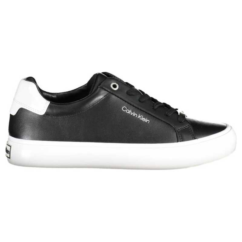 Calvin Klein Black Leather Women Sneaker, theFeinheit