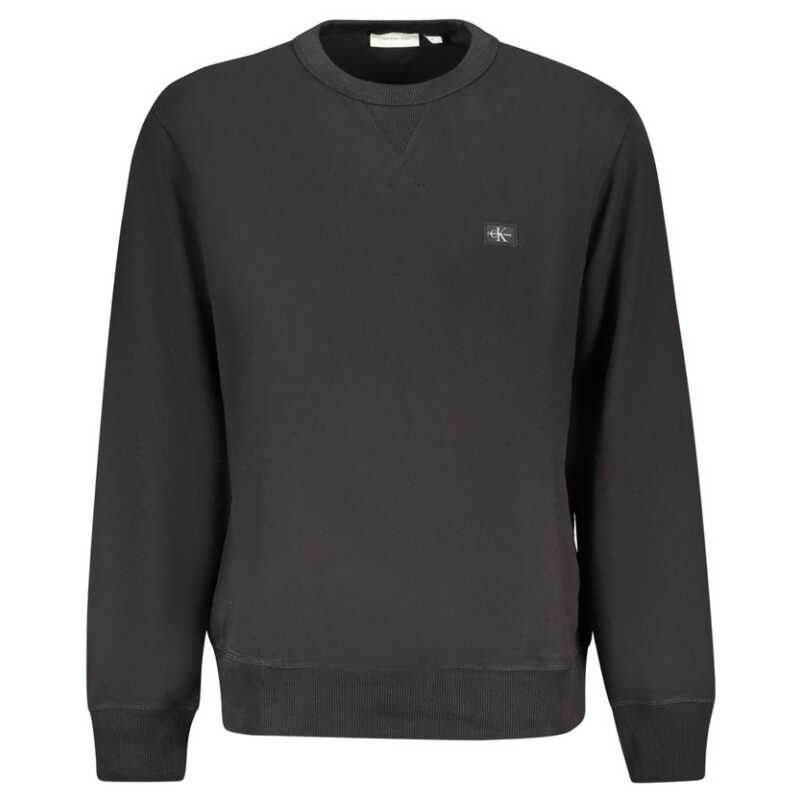 Calvin Klein Black Cotton Men Sweater, theFeinheit