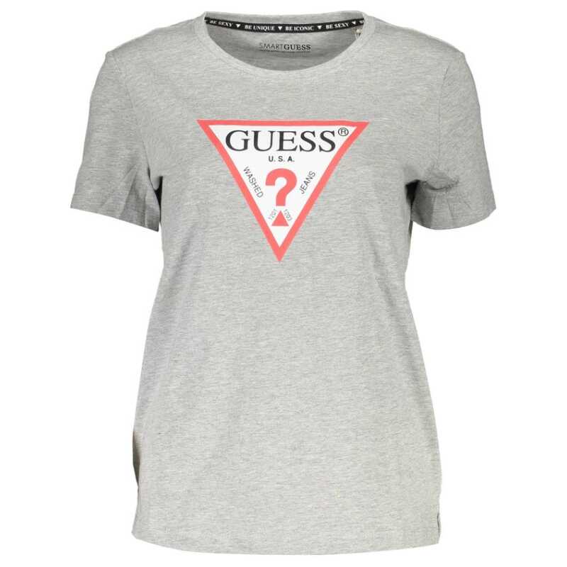 Guess Jeans Brown Cotton Women T-Shirt, theFeinheit