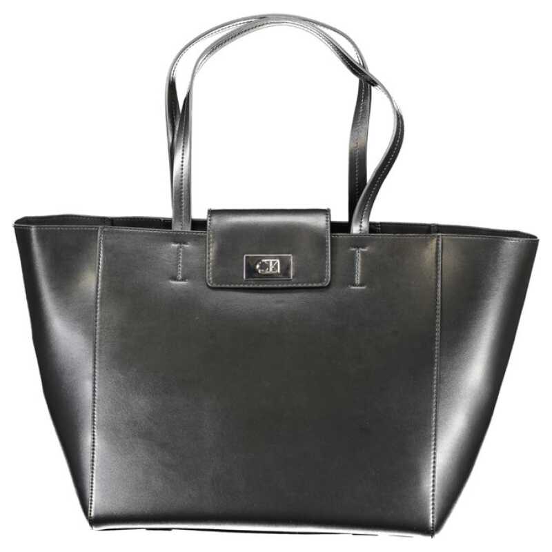 Calvin Klein Black Polyester Handbag, theFeinheit