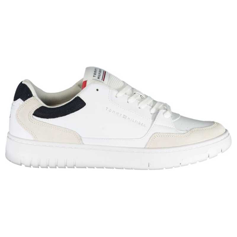 Tommy Hilfiger White Polyethylene Men Sneaker, theFeinheit
