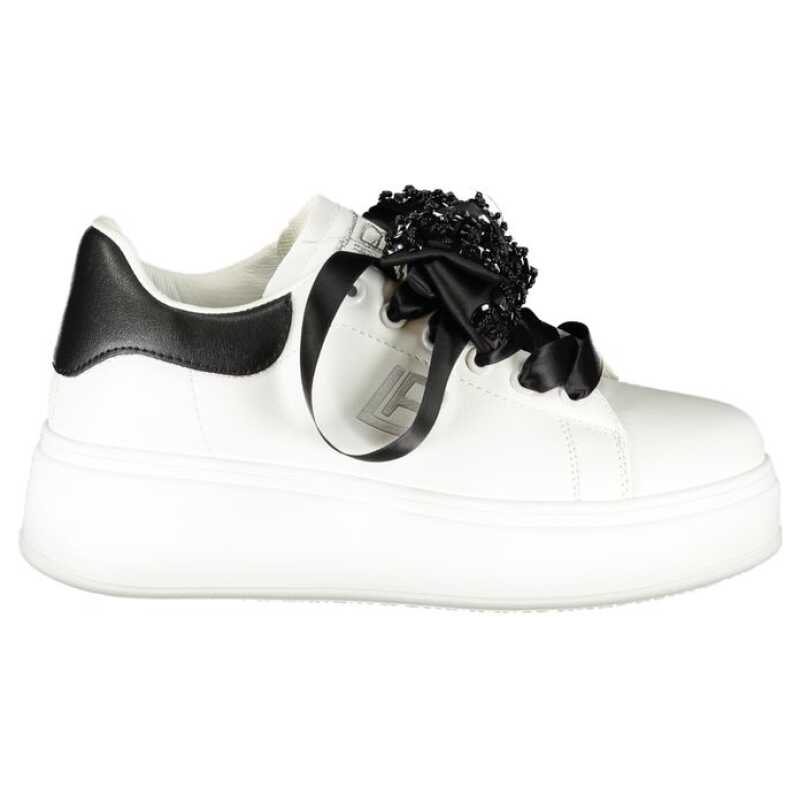 Laura Biagiotti White Polyester Women Sneaker, theFeinheit