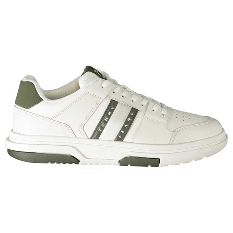 Tommy Hilfiger White Polyethylene Men Sneaker, theFeinheit