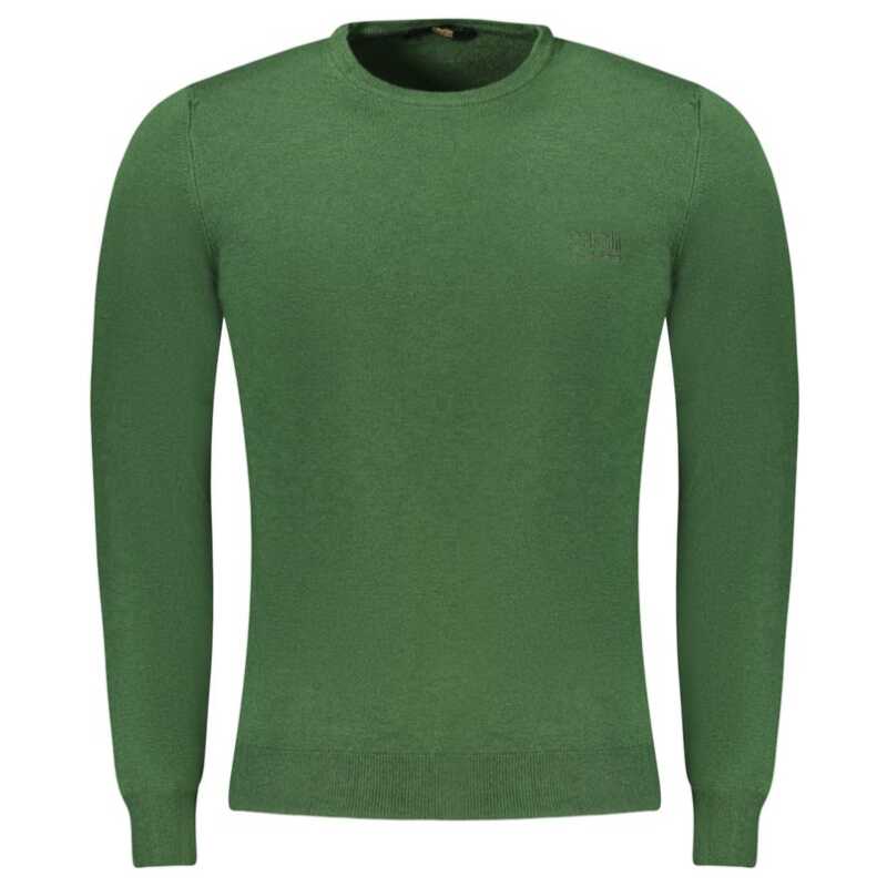 Cavalli Class Green Viscose Men Sweater, theFeinheit
