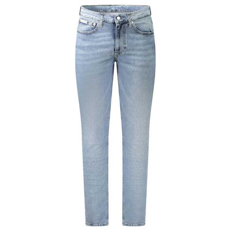Calvin Klein Light Blue Cotton Men Jeans, theFeinheit