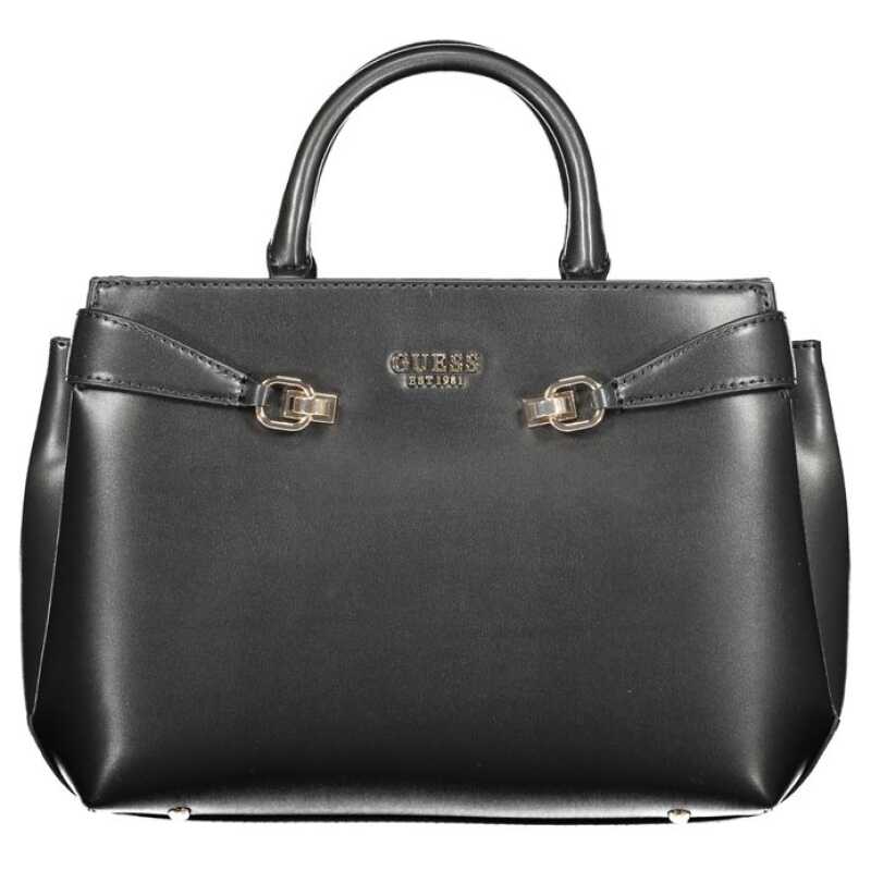 Guess Jeans Black Polyethylene Women Handbag, theFeinheit
