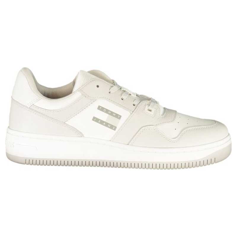 Tommy Hilfiger White Leather Men Sneaker, theFeinheit