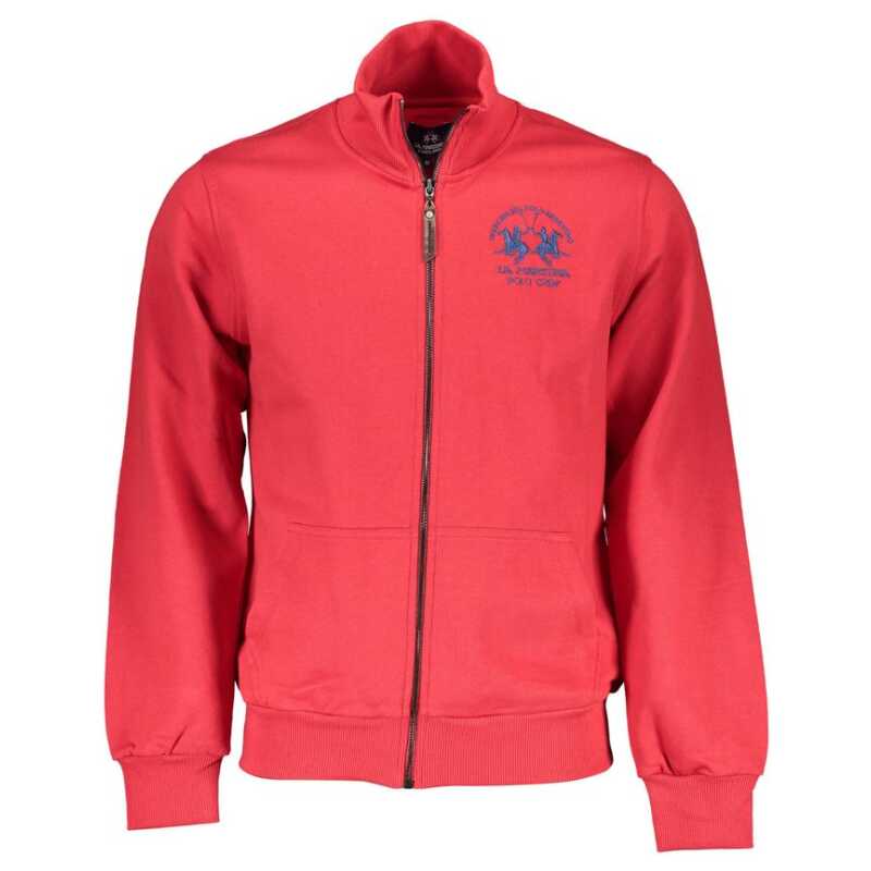 La Martina Red Cotton Men&#8217;s Sweater, theFeinheit