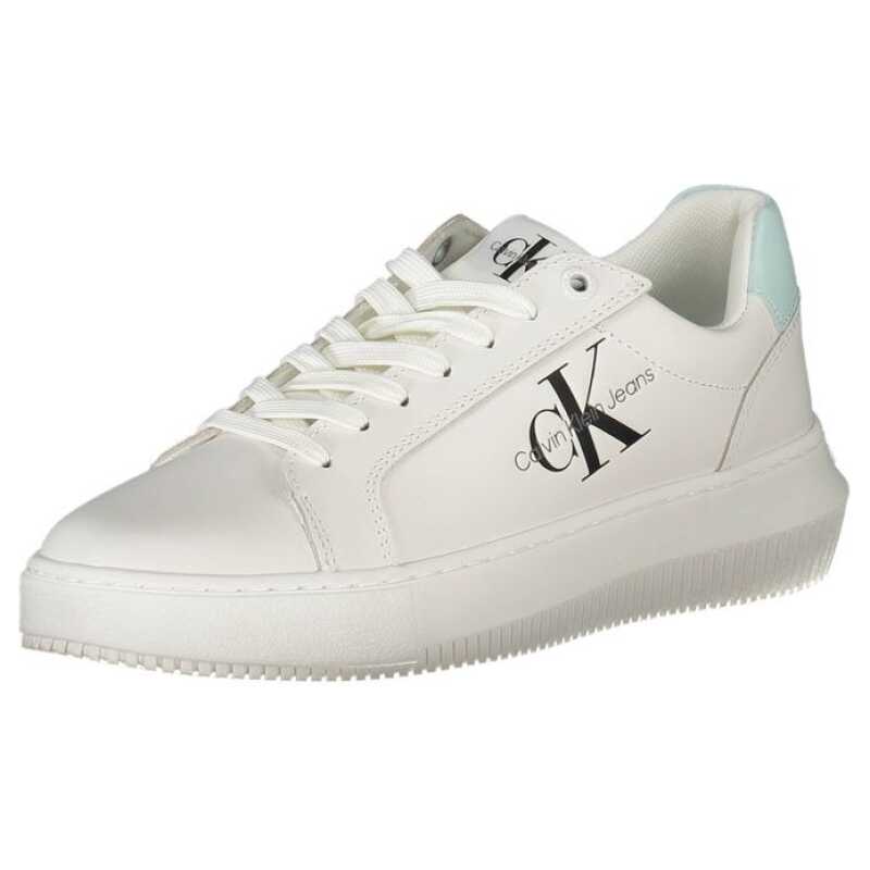 Calvin Klein White Recycled Polyester Women Sneaker, theFeinheit