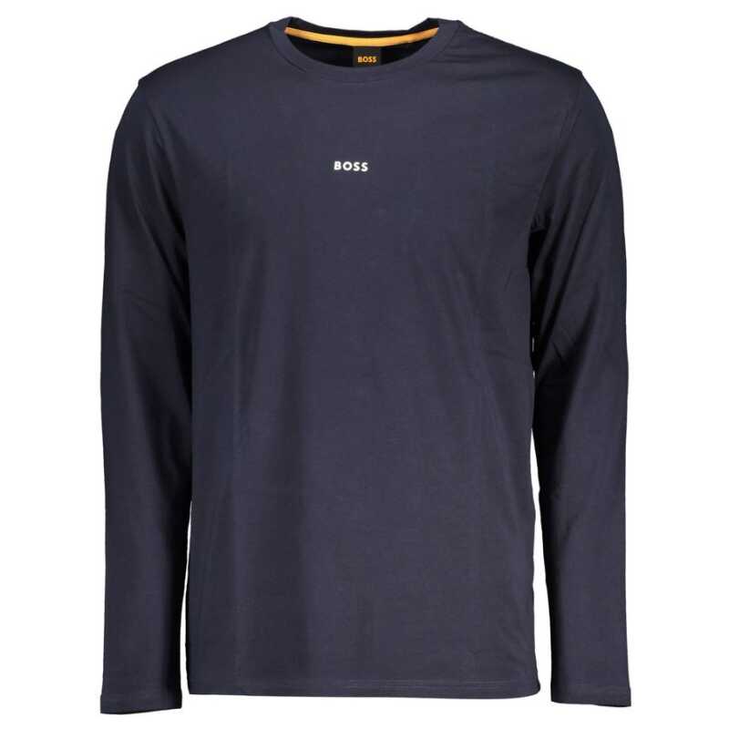 Hugo Boss Blue Cotton Men T-Shirt, theFeinheit