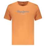 Pepe Jeans Orange Cotton T-Shirt
