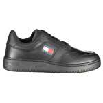 Tommy Hilfiger Black Polyester Sneaker