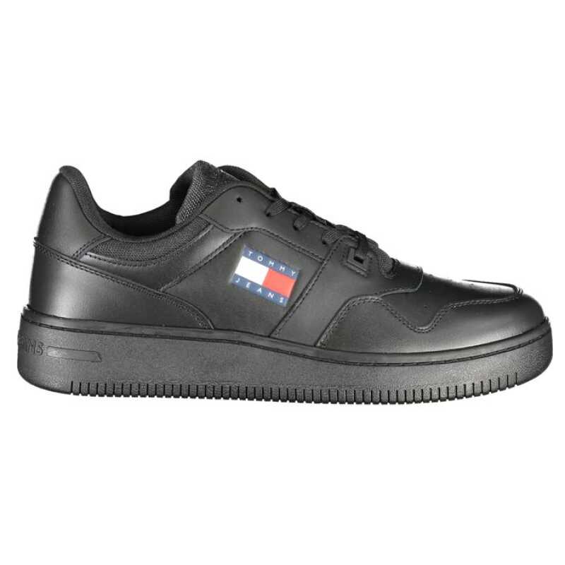 Tommy Hilfiger Black Polyester Sneaker, theFeinheit