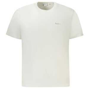 Pepe Jeans White Cotton Men T-Shirt