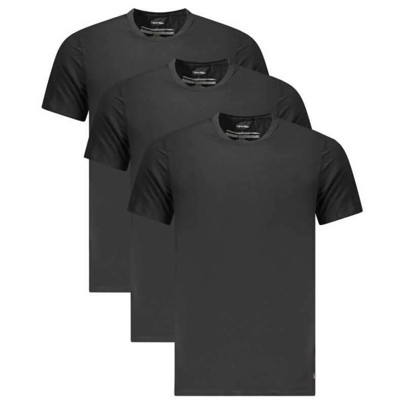 Calvin Klein Black Cotton Men T-Shirt, theFeinheit
