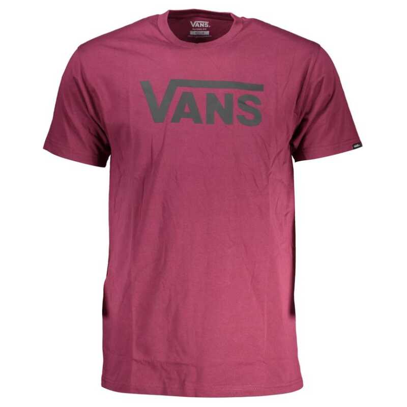 Vans Purple Cotton Men T-Shirt, theFeinheit