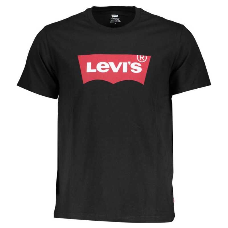 Levi&#8217;s Black Cotton Men T-Shirt, theFeinheit