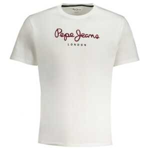 Pepe Jeans White Cotton T-Shirt