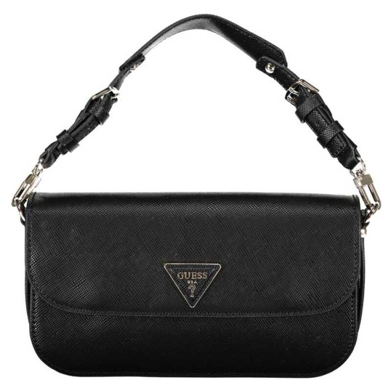 Guess Jeans Black Polyethylene Handbag, theFeinheit
