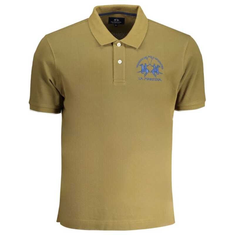 La Martina Green Cotton Polo Shirt, theFeinheit