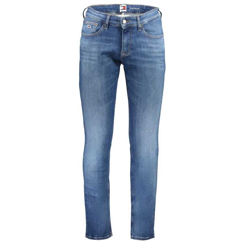 Tommy Hilfiger Blue Cotton Jeans &amp; Pant, theFeinheit