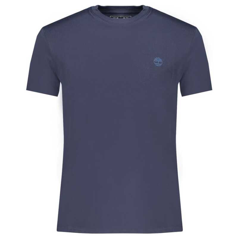 Timberland Blue Cotton Men TShirt, theFeinheit