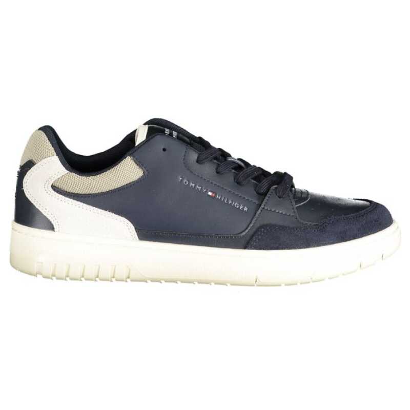 Tommy Hilfiger Blue Polyethylene Men Sneaker, theFeinheit